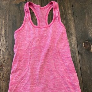 lululemon Swiftly tank pink size 4